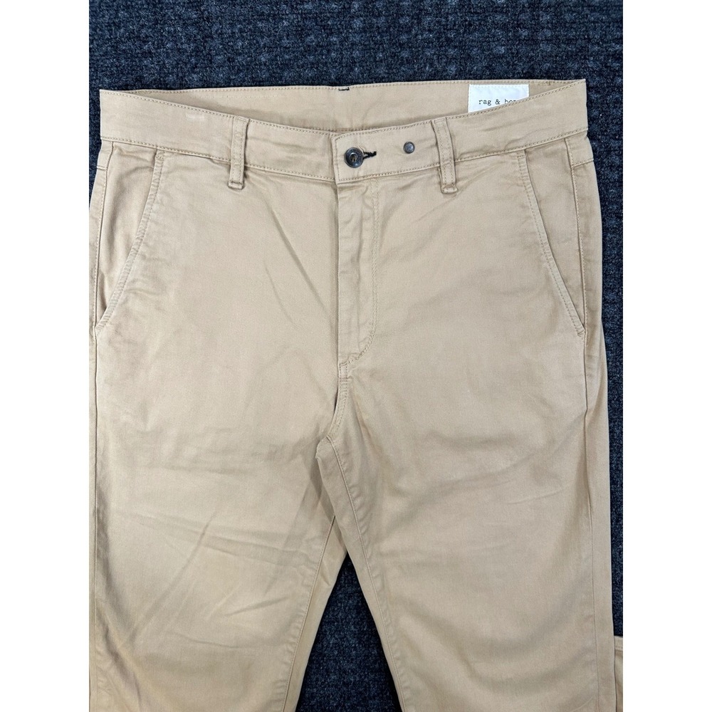 Rag & Bone Fit 2 Chino Pants Mens 32 Cornstalk Tan Stretch Cotton MBW22S712336ML